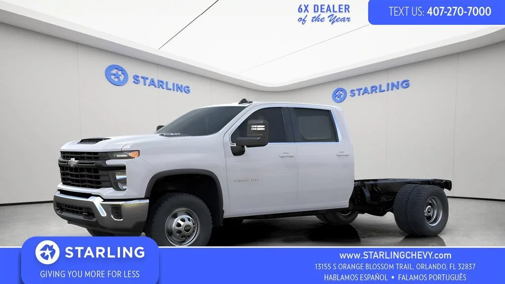 New 2026 Summit White Chevrolet Work Truck image 1