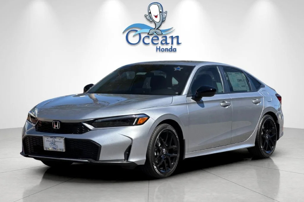New 2026 Solar Silver Metallic Honda Sport image 3
