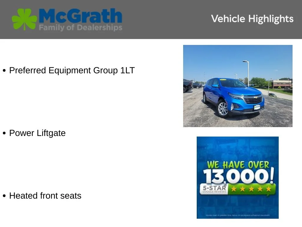 Used 2024 Blue Chevrolet LT image 6