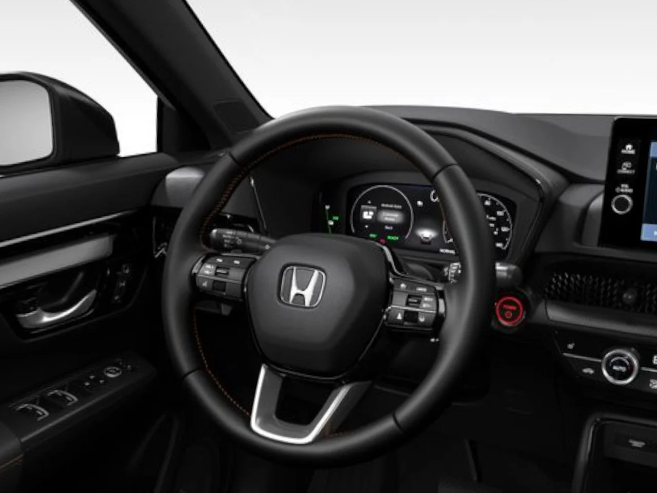 New 2026 Platinum White Pearl Honda 2WD Sport-L Hybrid image 5