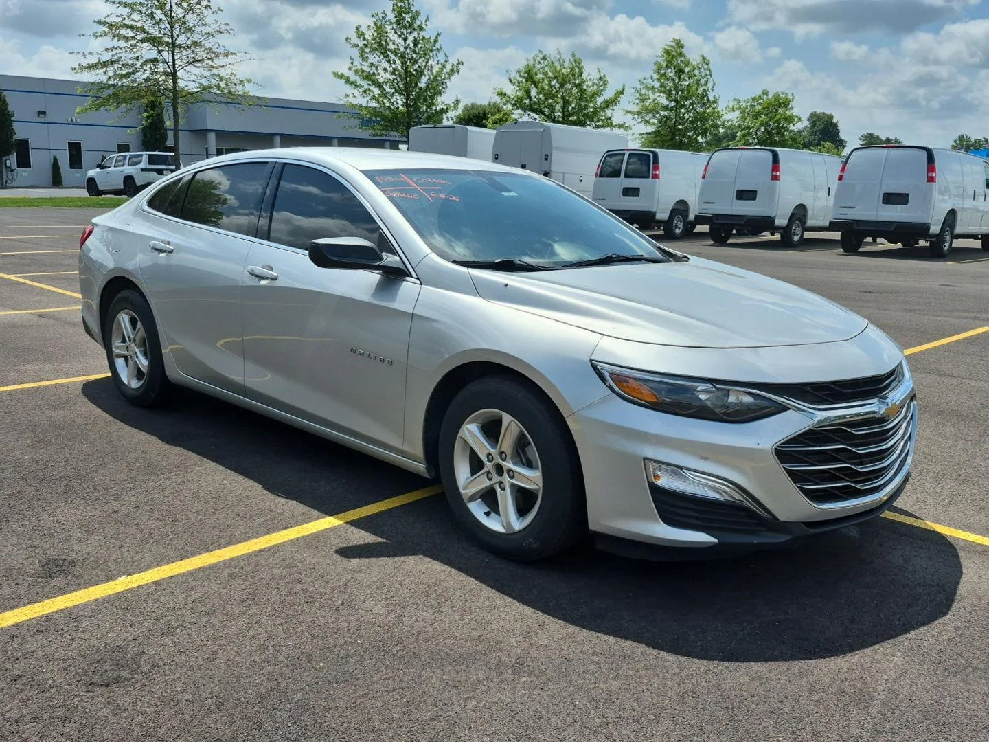 Used 2021 Silver Ice Metallic Chevrolet LS image 3