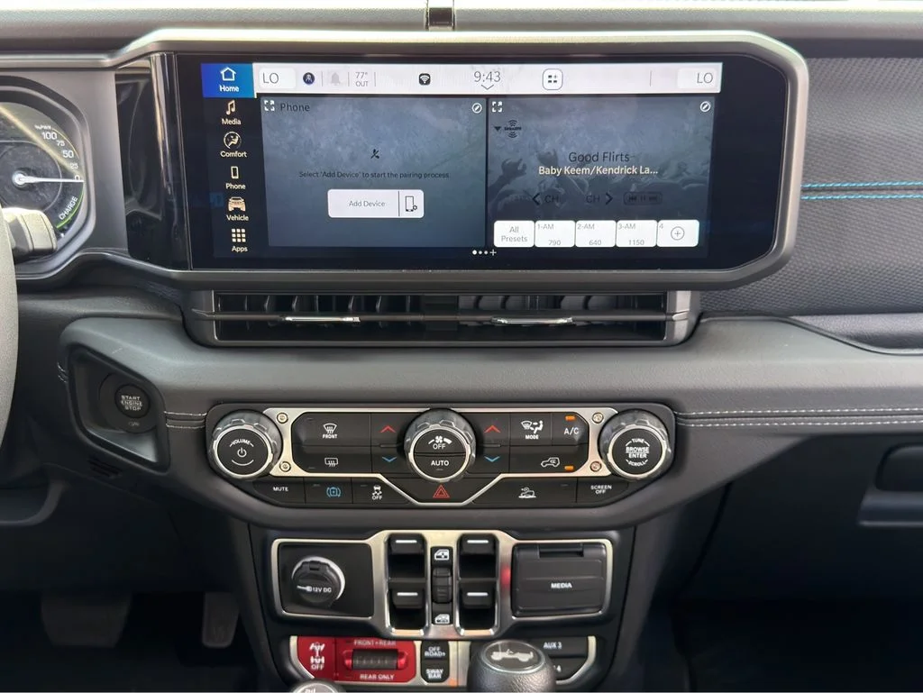 Used 2024 Gray Jeep Rubicon 4xe image 14