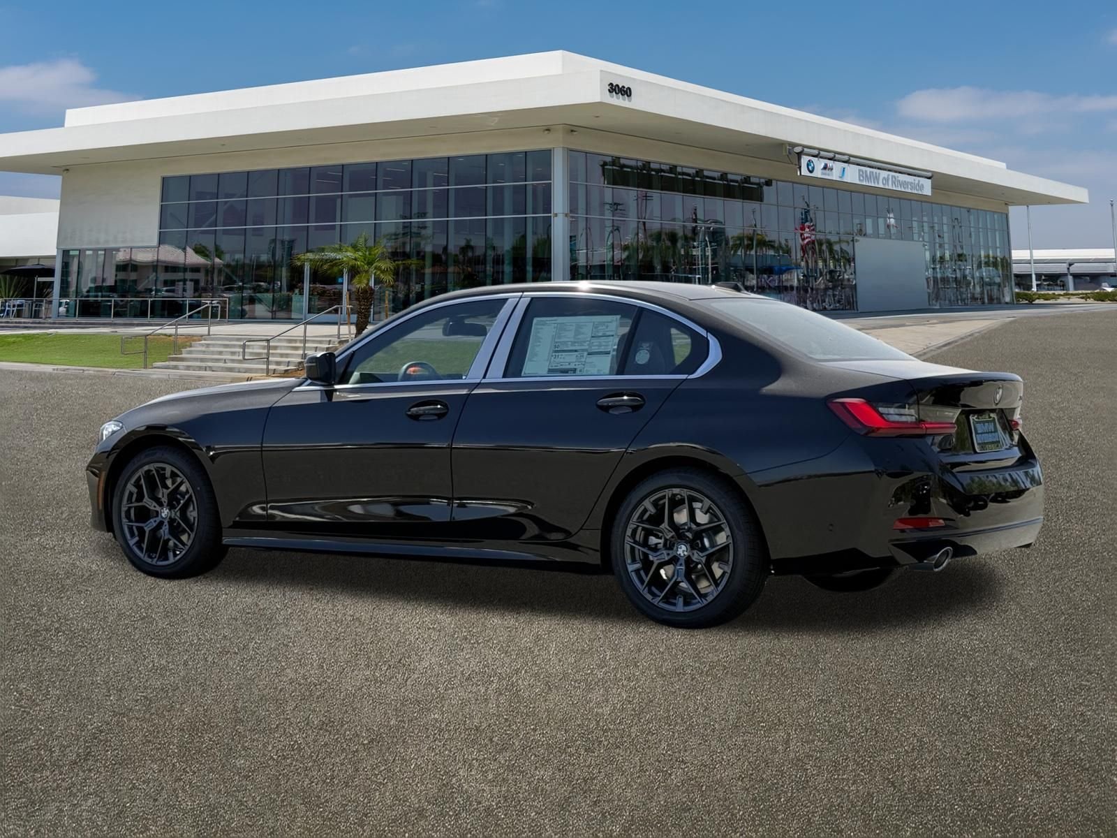 New 2026 Jet Black BMW 330i image 8