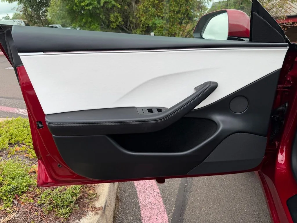Used 2025 Red Tesla Performance image 11