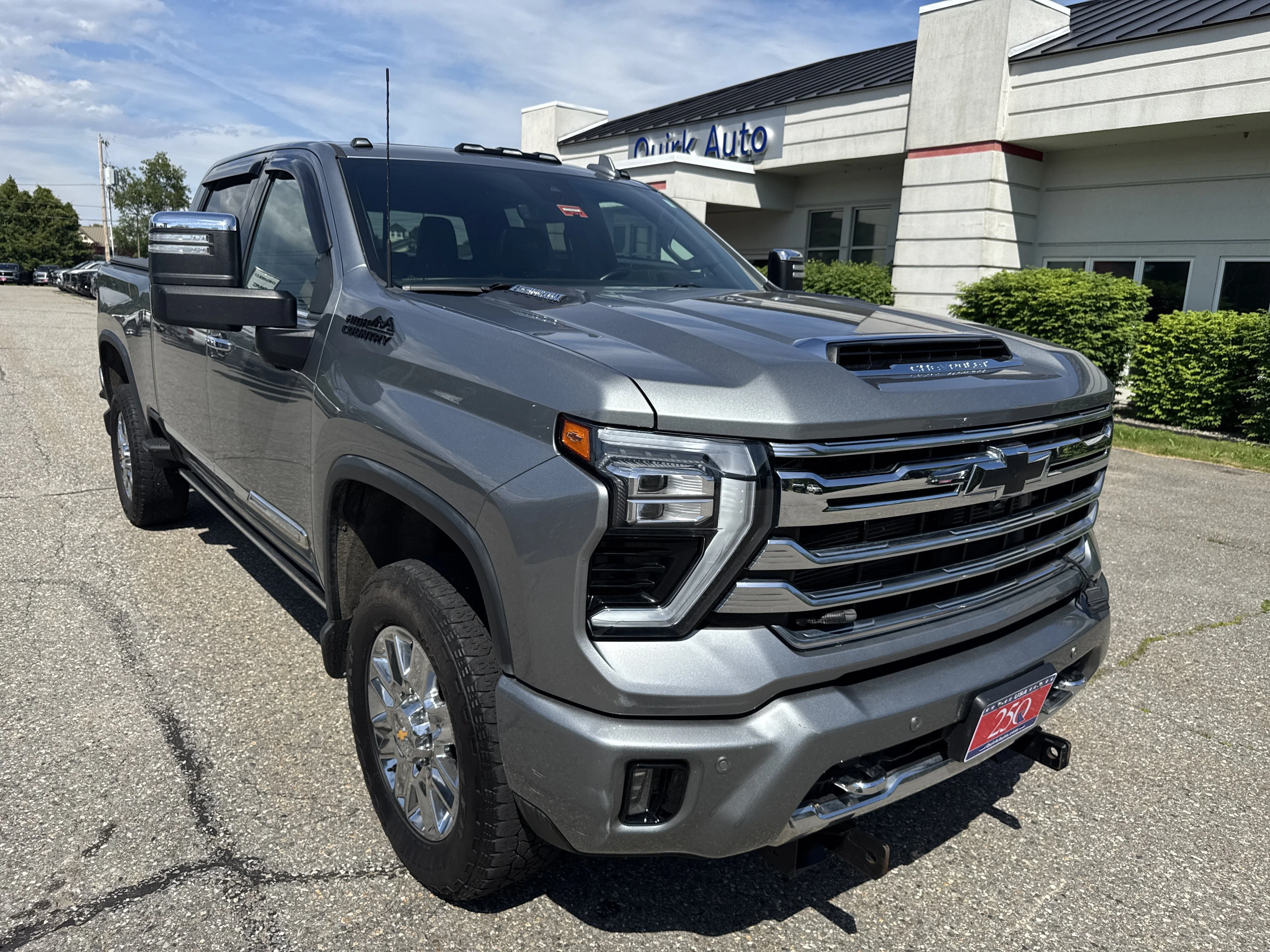 Used 2024 Sterling Gray Metallic Chevrolet High Country image 3