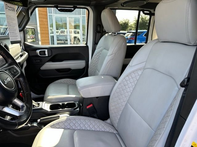 Used 2022 White Jeep Unlimited Sahara 4xe image 25