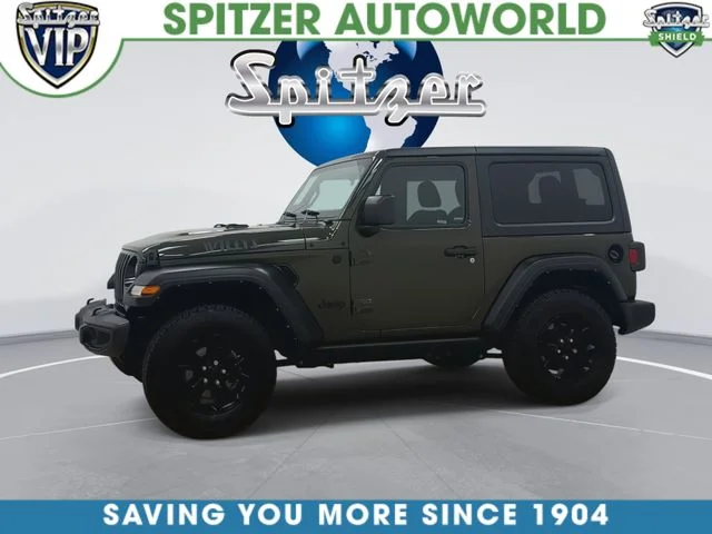 Used 2021 Green Jeep Willys Sport image 7