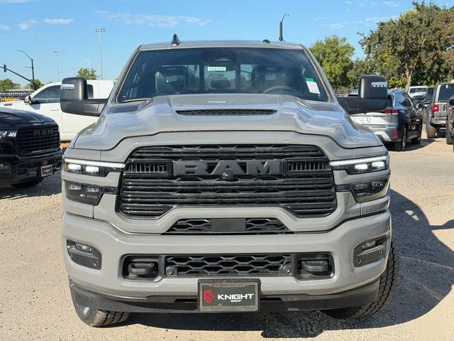 New 2026 Ceramic Gray Clear-Coat Exterior Paint RAM Laramie image 3