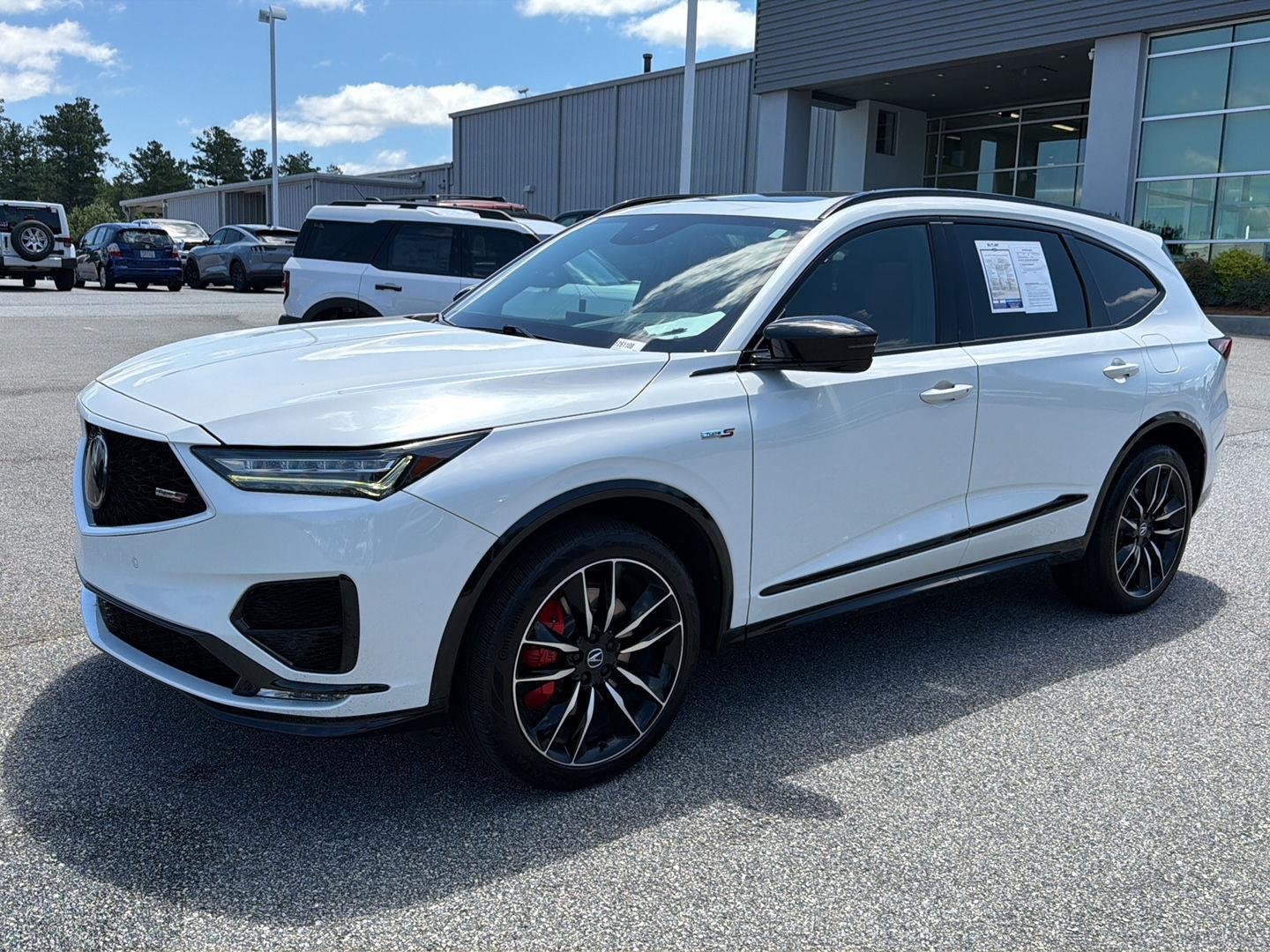Used 2022 Platinum White Pearl Acura SH-AWD Type S w/Advance Package image 2