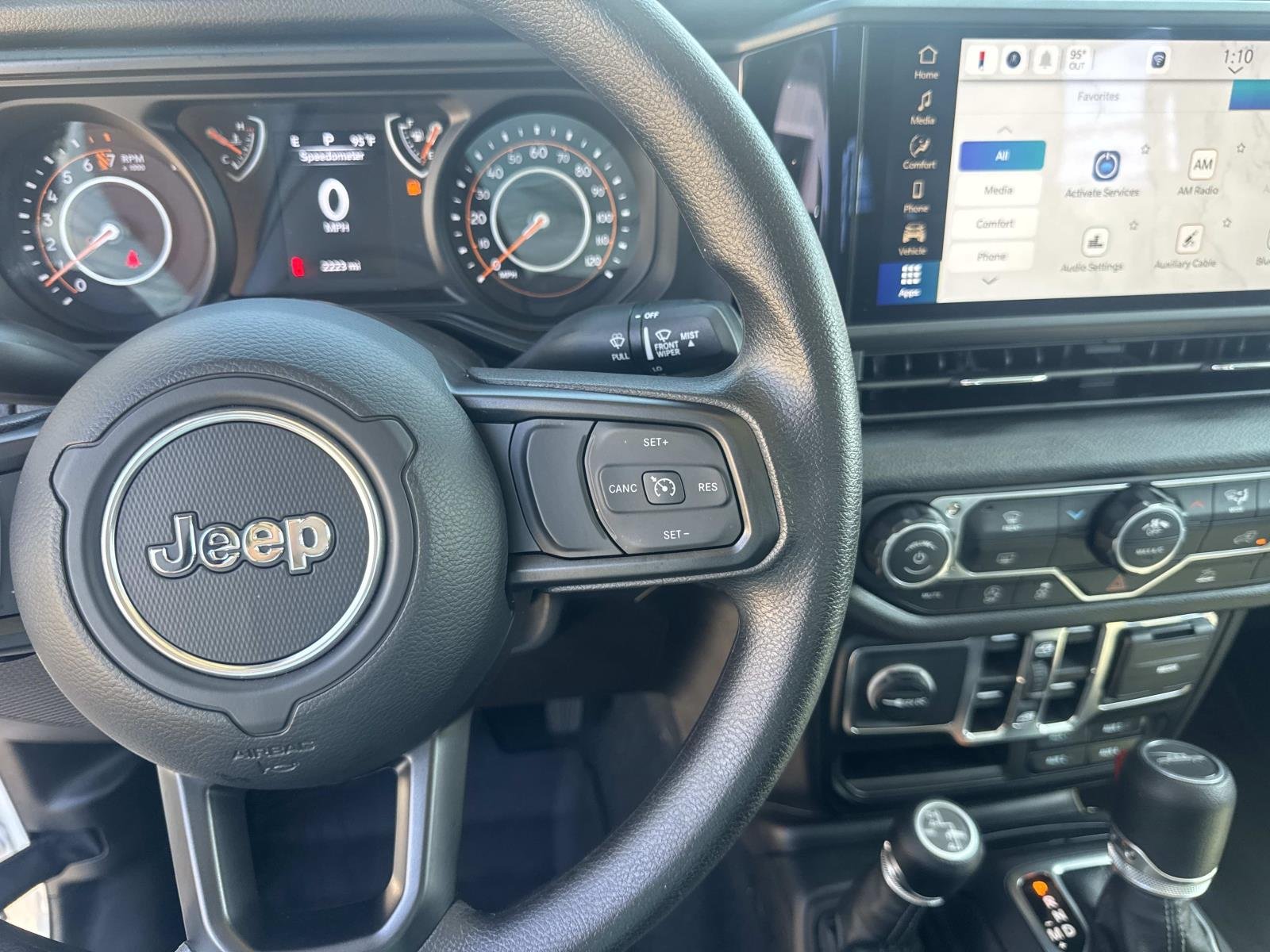 Used 2026 Bright White Clearcoat Jeep Sport image 23