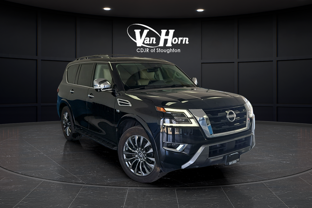 Used 2022 Super Black Nissan Platinum image 1