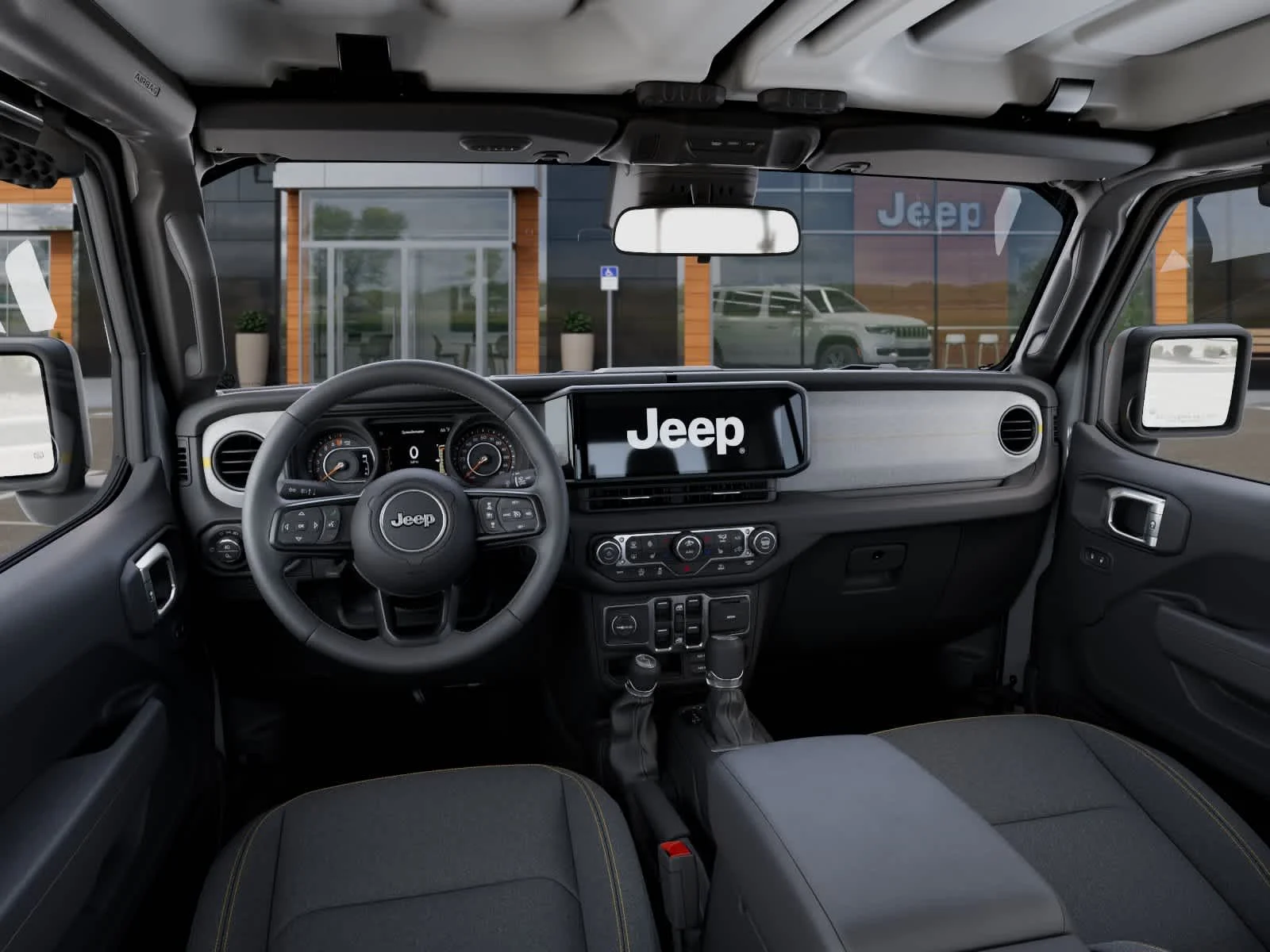 New 2026 Bright White Clearcoat Jeep Sport S image 14