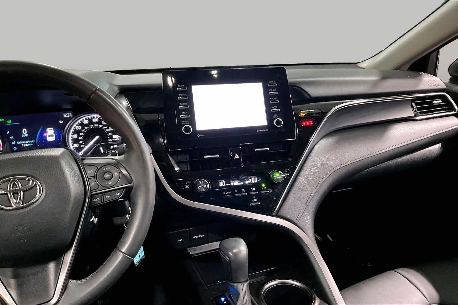 Used 2024 Midnight Black Metallic Toyota SE image 7