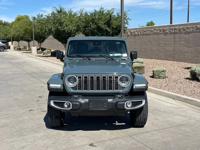 Certified Used 2025 Gray Jeep Sahara 4xe image 4