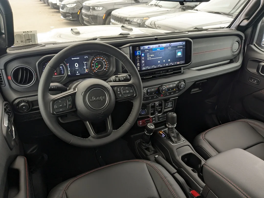New 2026 Grey Jeep Rubicon - - 4x4 - Nappa Leather - Freedom Top Hardtop - 8- Speed Auto - Remote Start & More! image 23