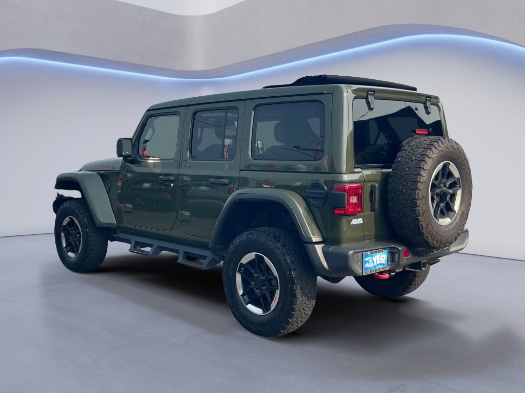 Used 2021 Sarge Green Clearcoat Jeep Unlimited Rubicon image 20