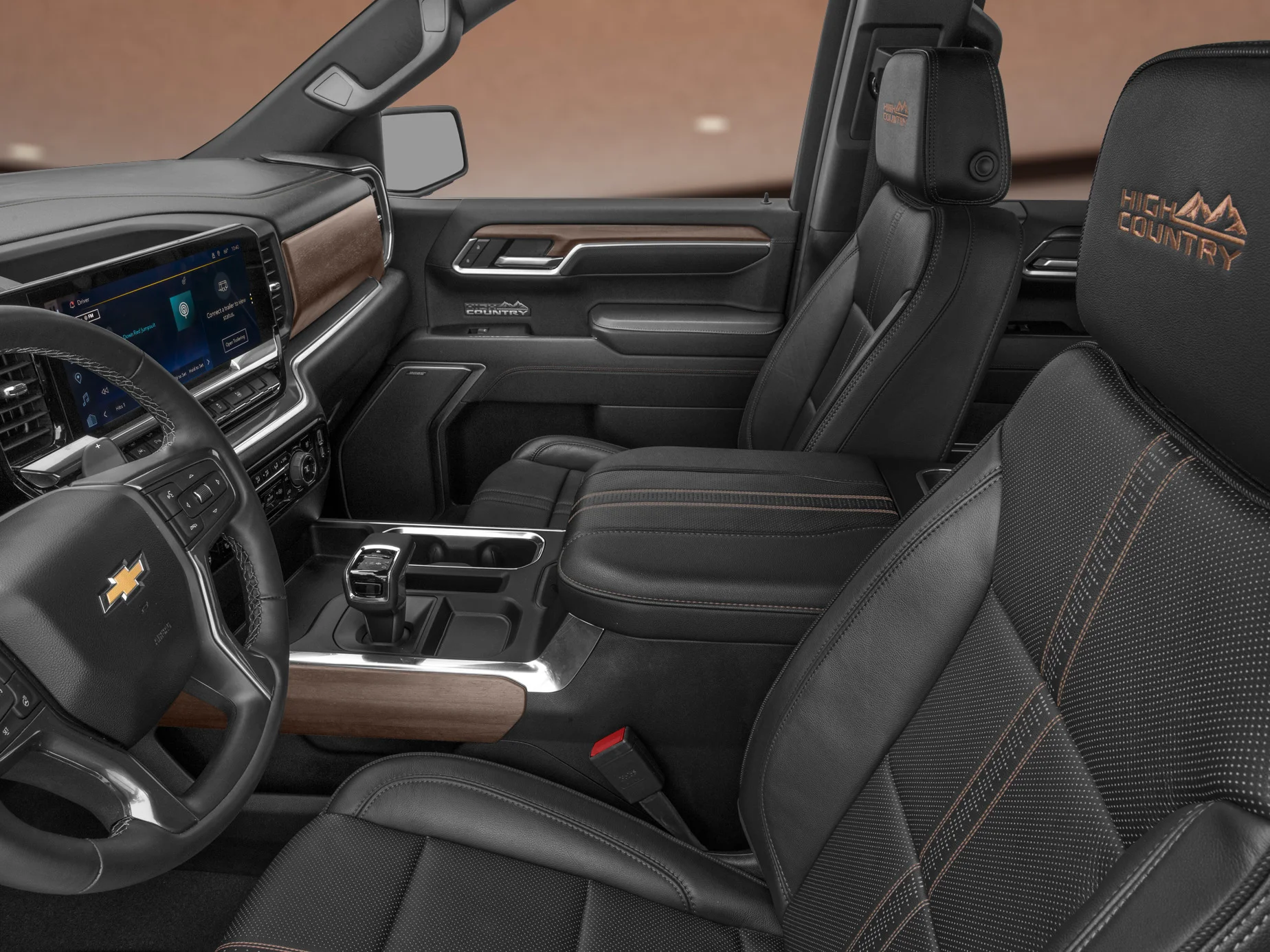 New 2026 Grey Chevrolet Crew Cab Short Box 4-Wheel Drive High Country image 4