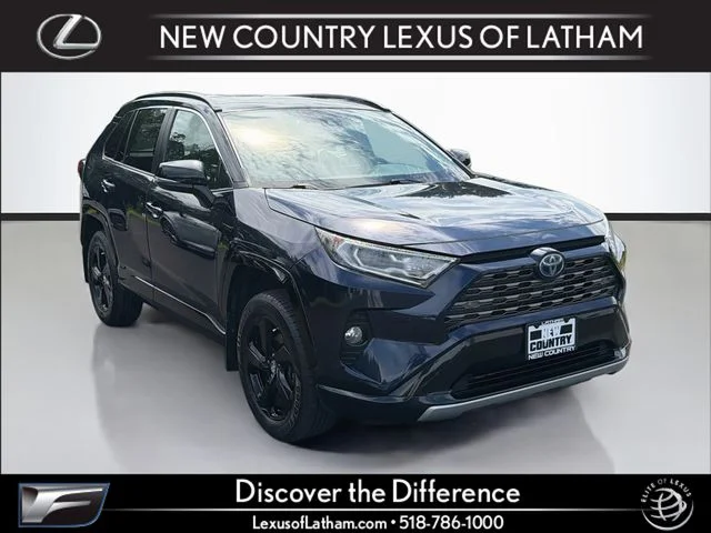 Used 2021 Blue Toyota XSE image 1
