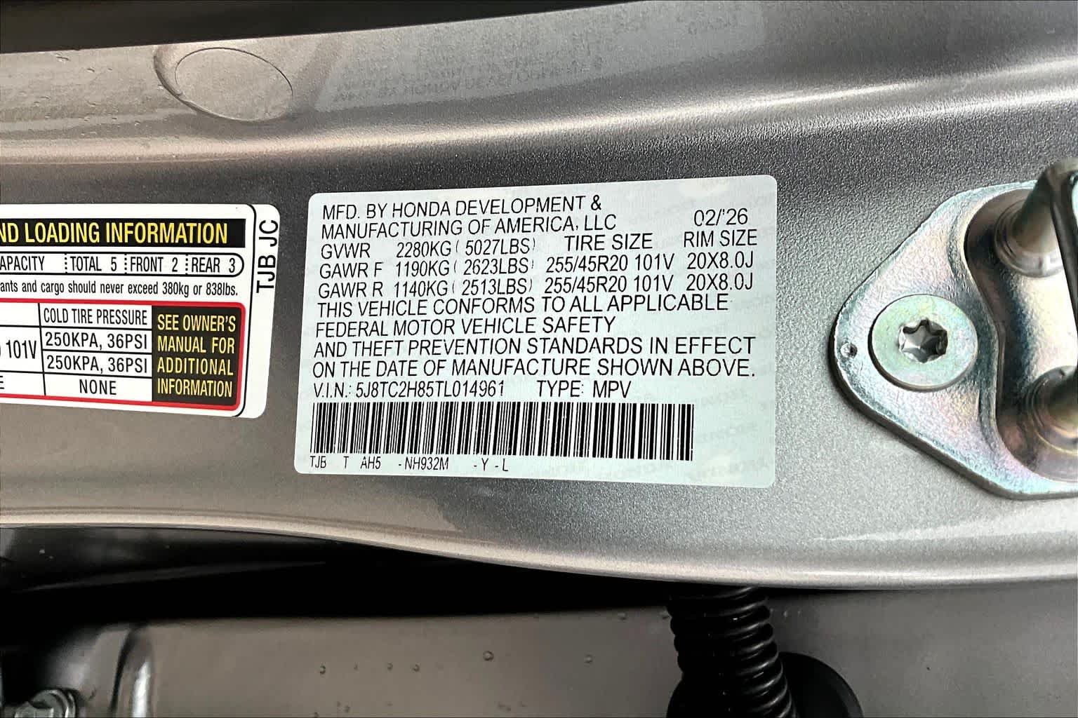 New 2026 Solar Silver Metallic Acura w/A-Spec Advance Package image 21