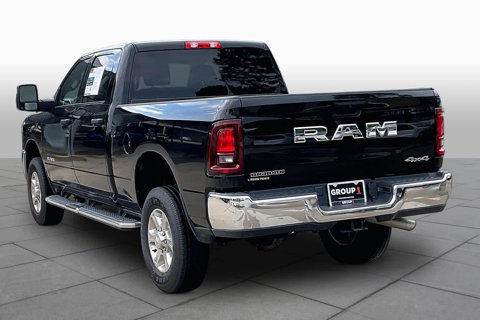 Used 2025 Diamond Black Crystal Pearlcoat Ram Big Horn image 12
