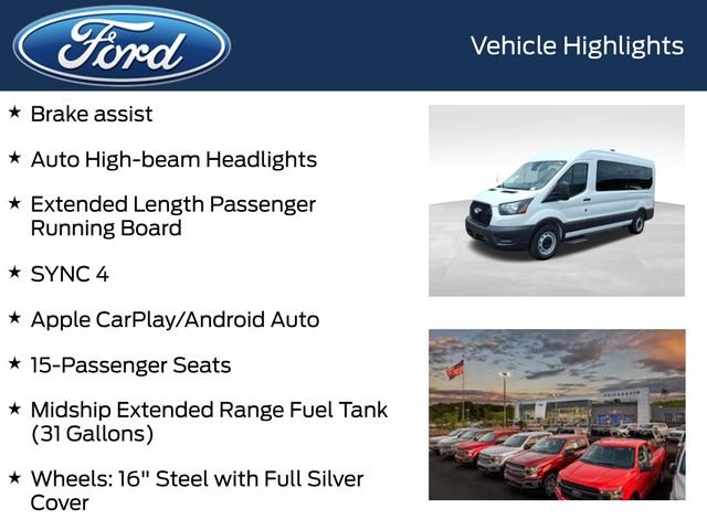 New 2026 Oxford White Ford Passenger Van XL image 8
