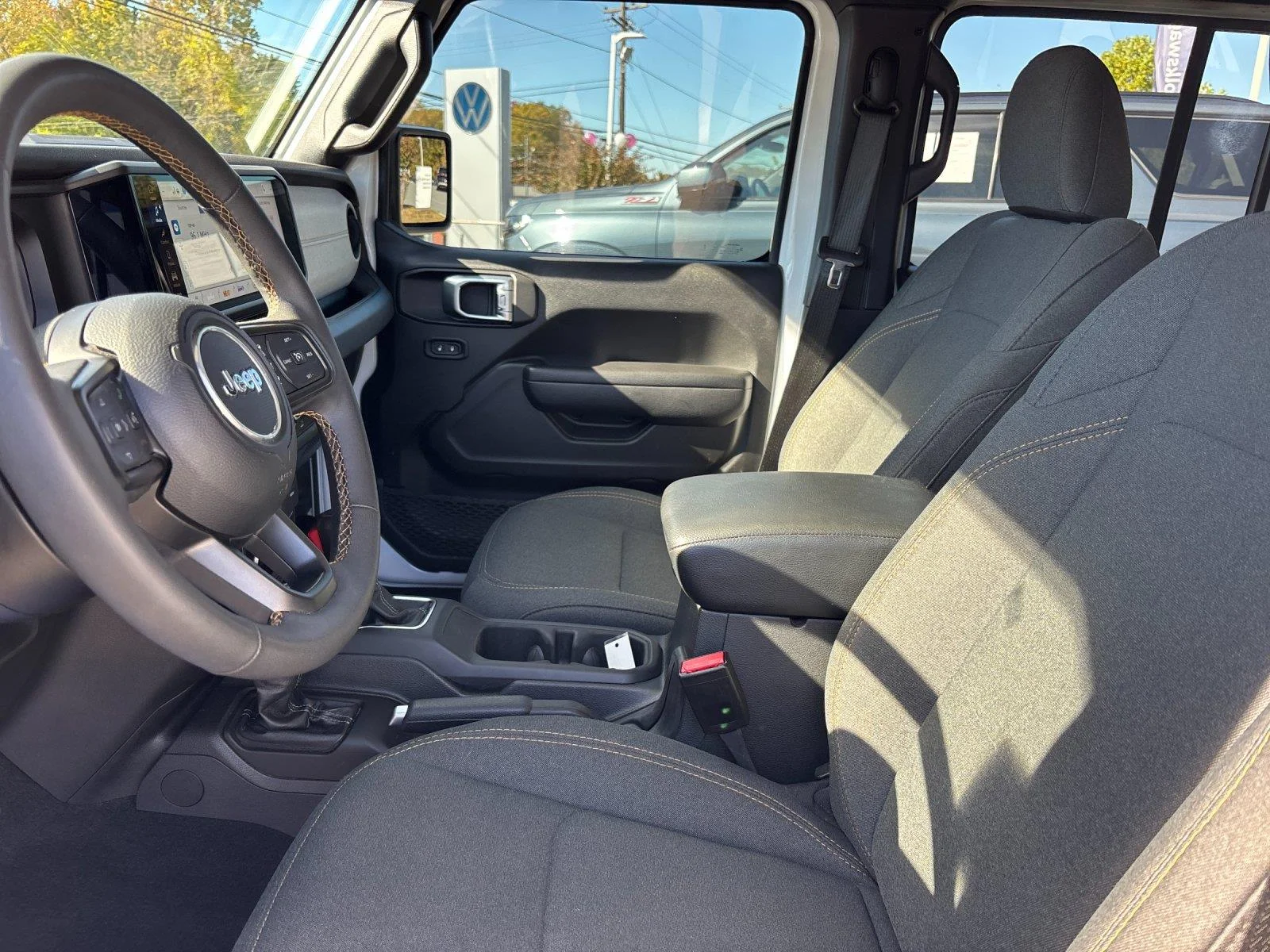 Used 2024 Bright White Clearcoat Jeep Sport S image 15