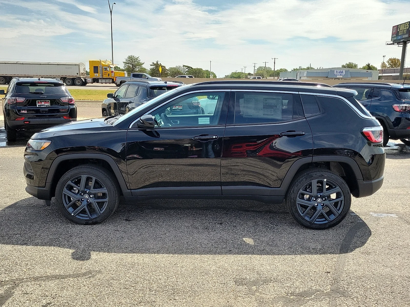 New 2026 Diamond Black Crystal Pearlcoat Jeep 85TH ANNIVERSARY EDITION 4X4 image 2