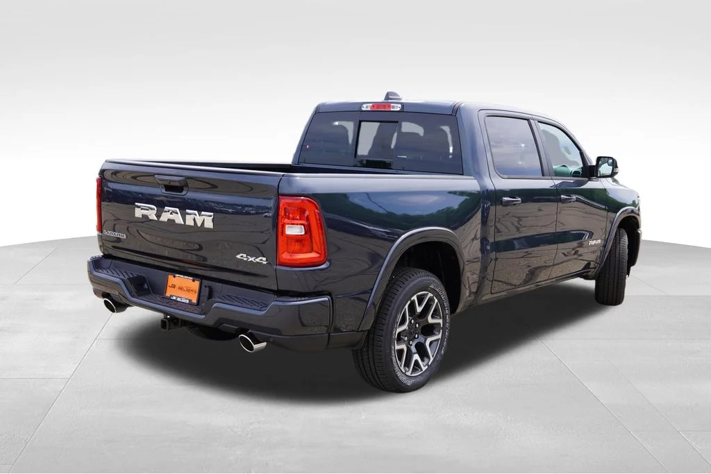New 2026 Forged Blue Metallic Exterior Paint RAM Laramie image 3