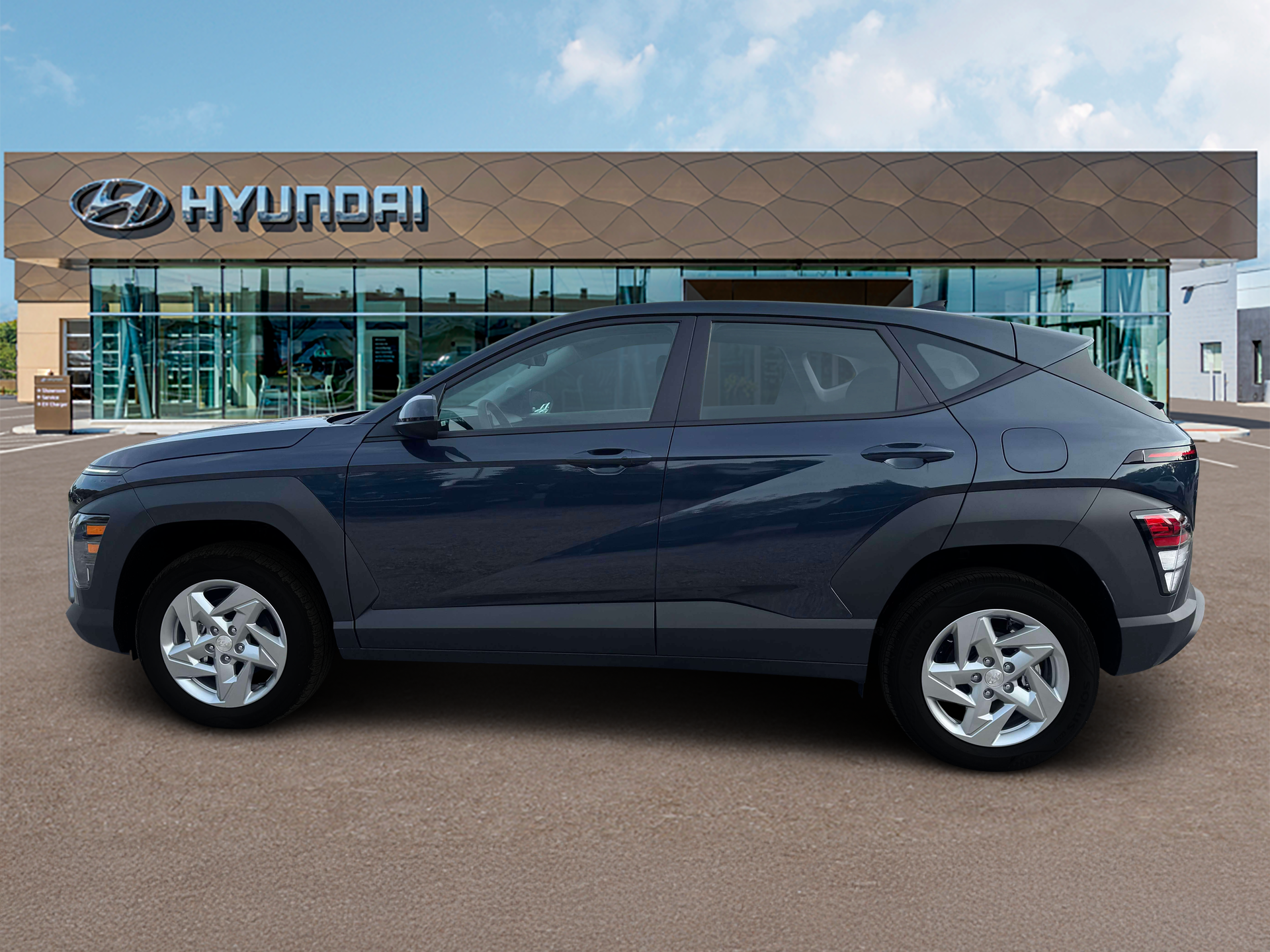 New 2027 Blue Hyundai SE AWD image 3