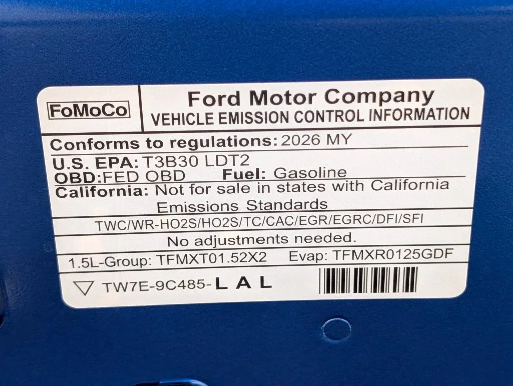 New 2026 Velocity Blue Metallic Ford Big Bend® image 22