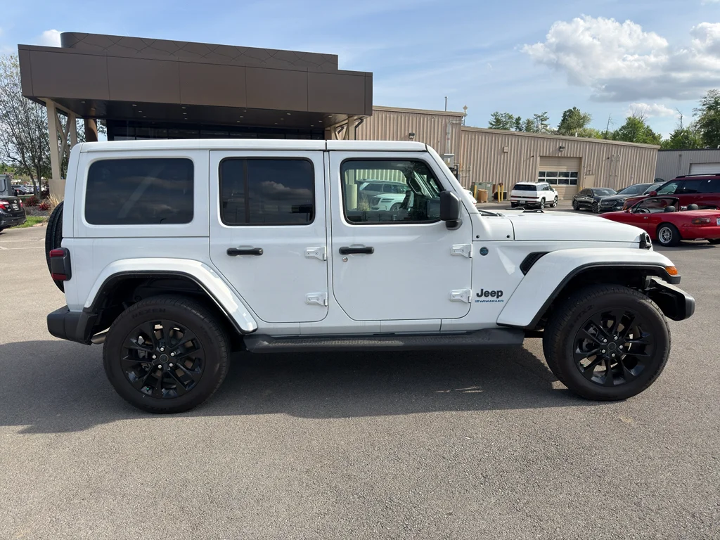 Used 2025 Jeep Wrangler 4xe Sahara 4XE with VIN 1C4RJXP67SW583741 for sale in Elizabethtown, KY