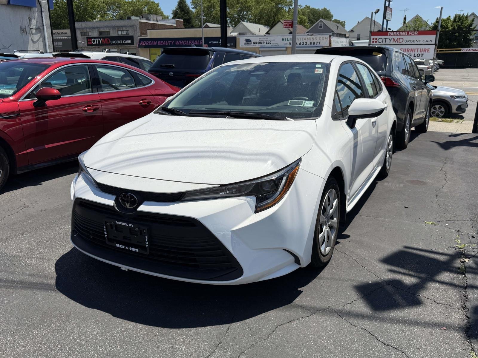 Used 2023 White Toyota LE CVT (Natl) image 3