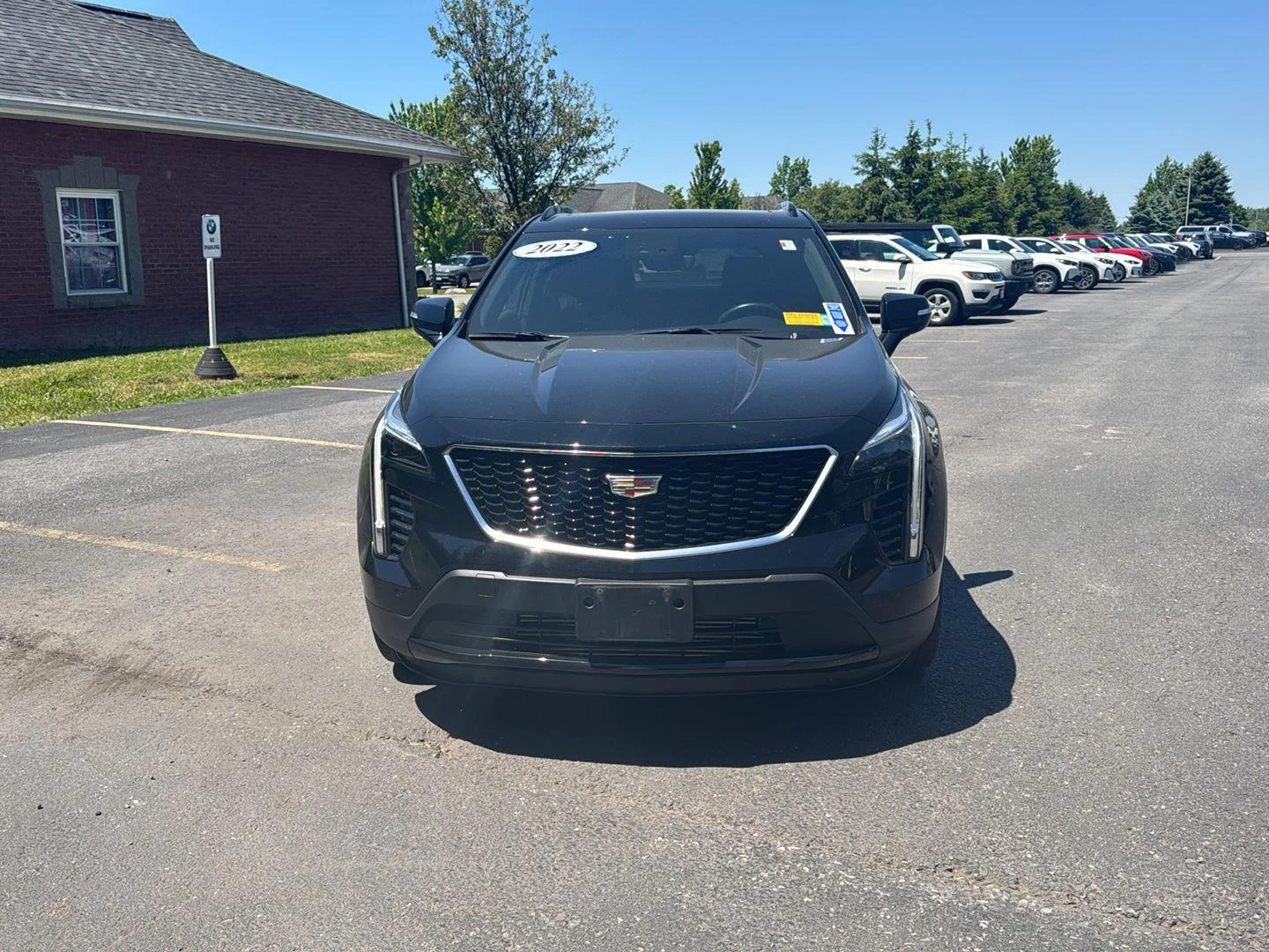 Used 2022 Stellar Black Metallic Cadillac AWD Sport image 8