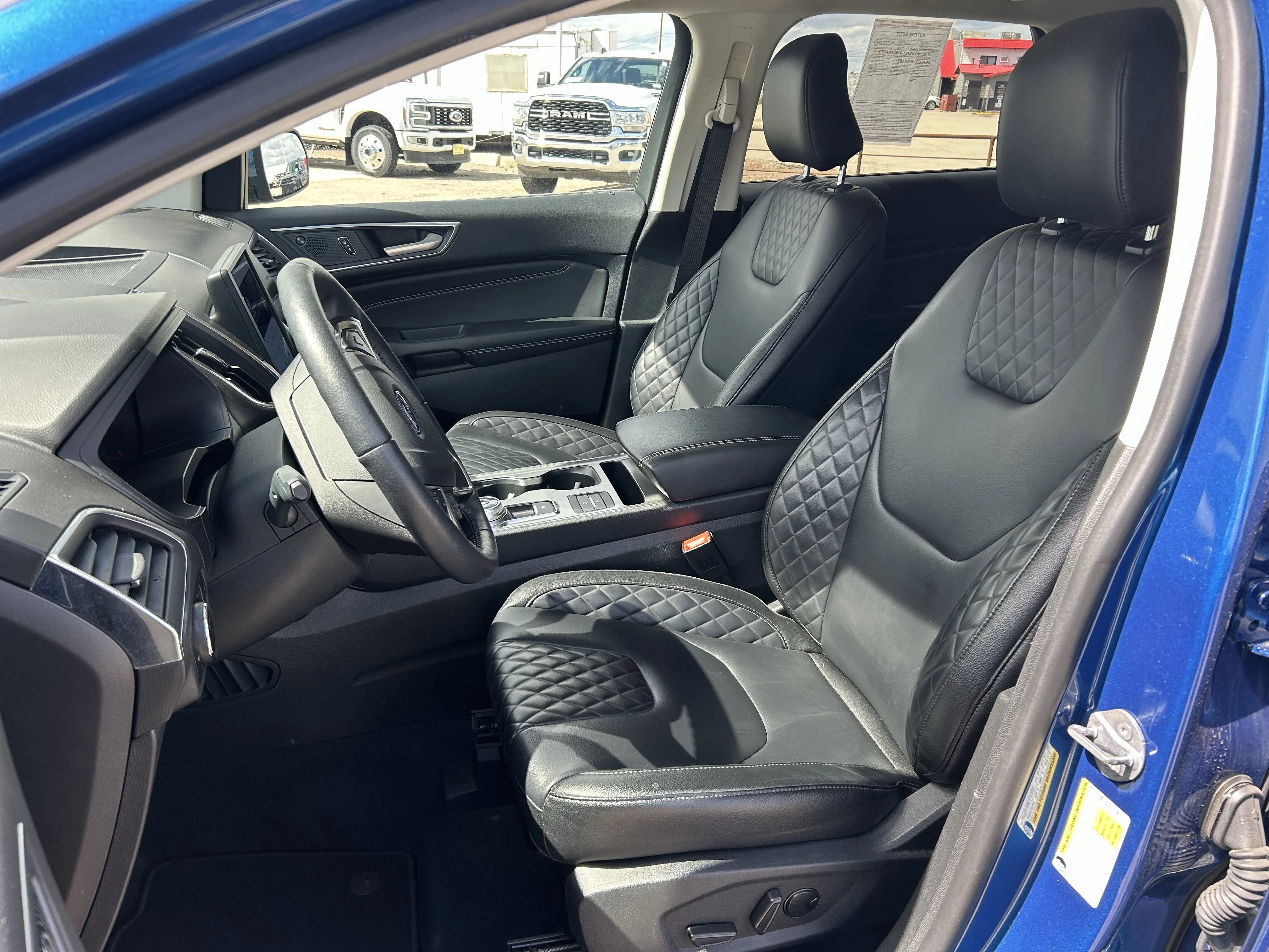 Used 2024 Blue Ford Titanium image 9