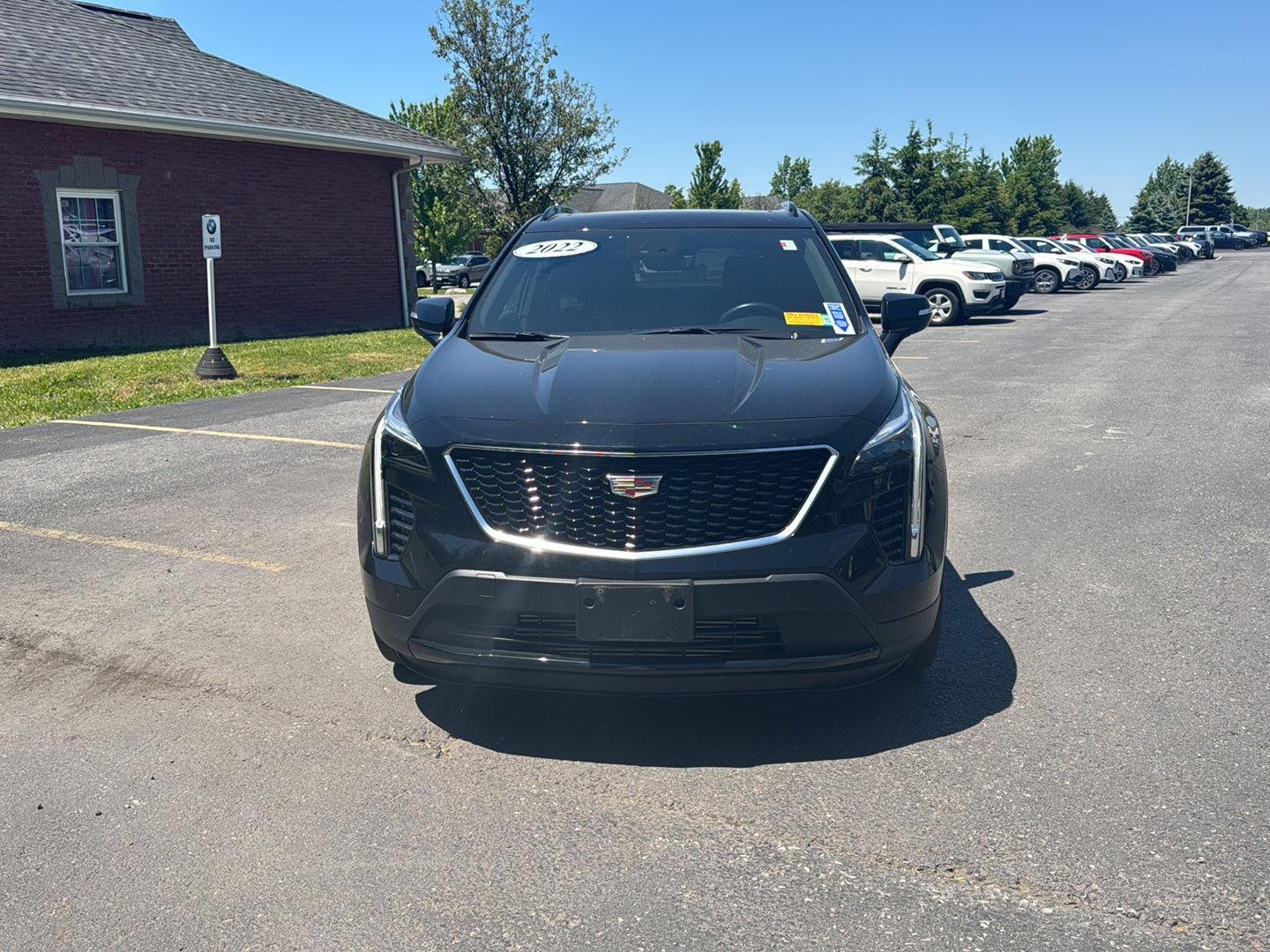Used 2022 Stellar Black Metallic Cadillac AWD Sport image 8