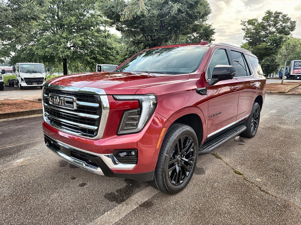 New 2026 Volcanic Red Tintcoat GMC Elevation image 4