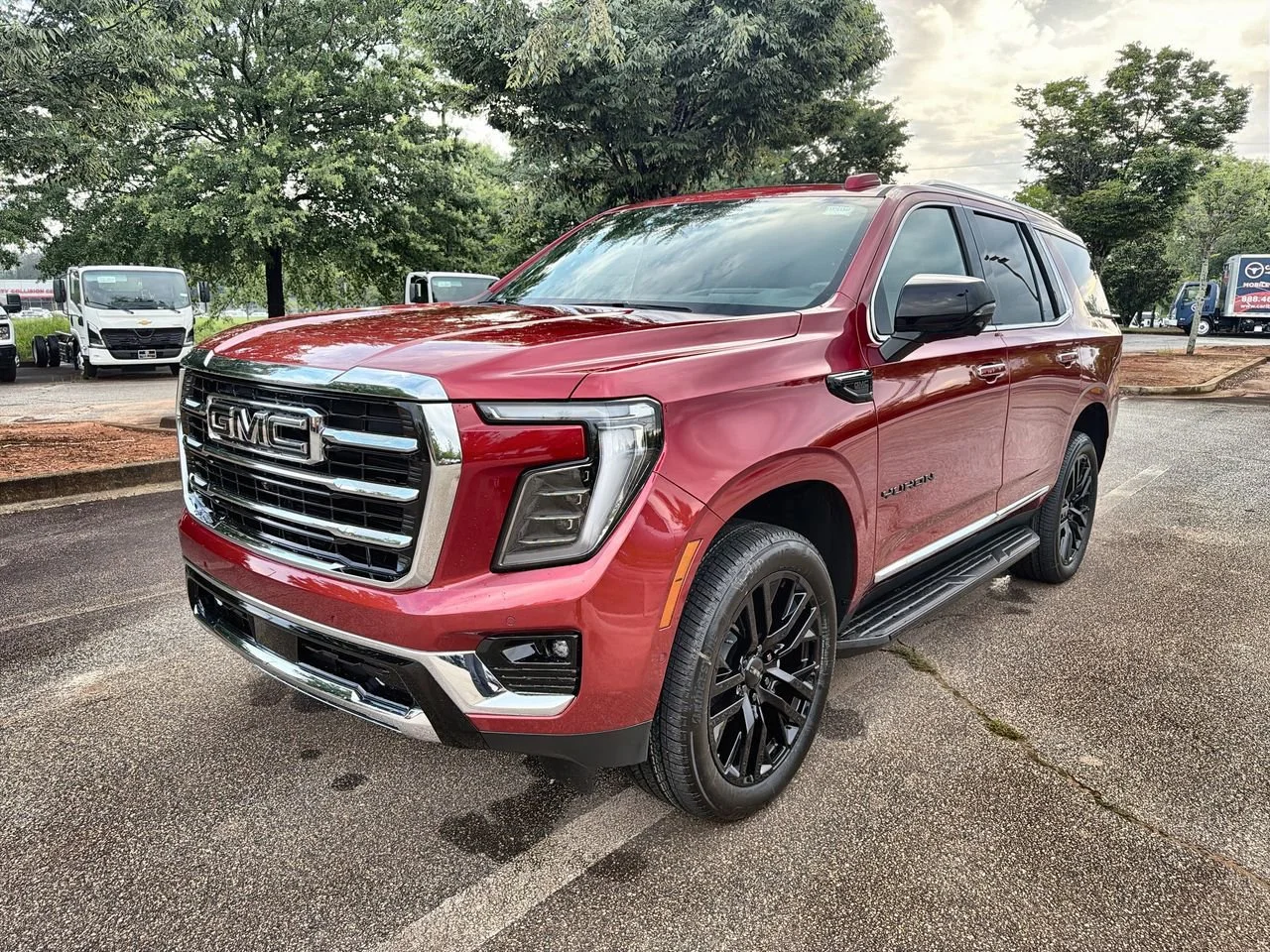 New 2026 Volcanic Red Tintcoat GMC Elevation image 4