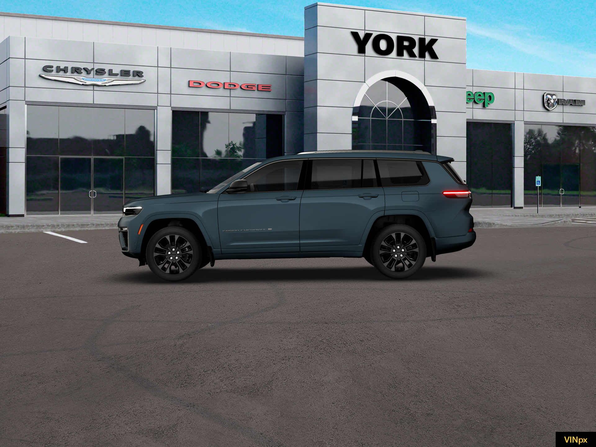 New 2026 Steel Blue Exterior Paint Jeep Limited image 3