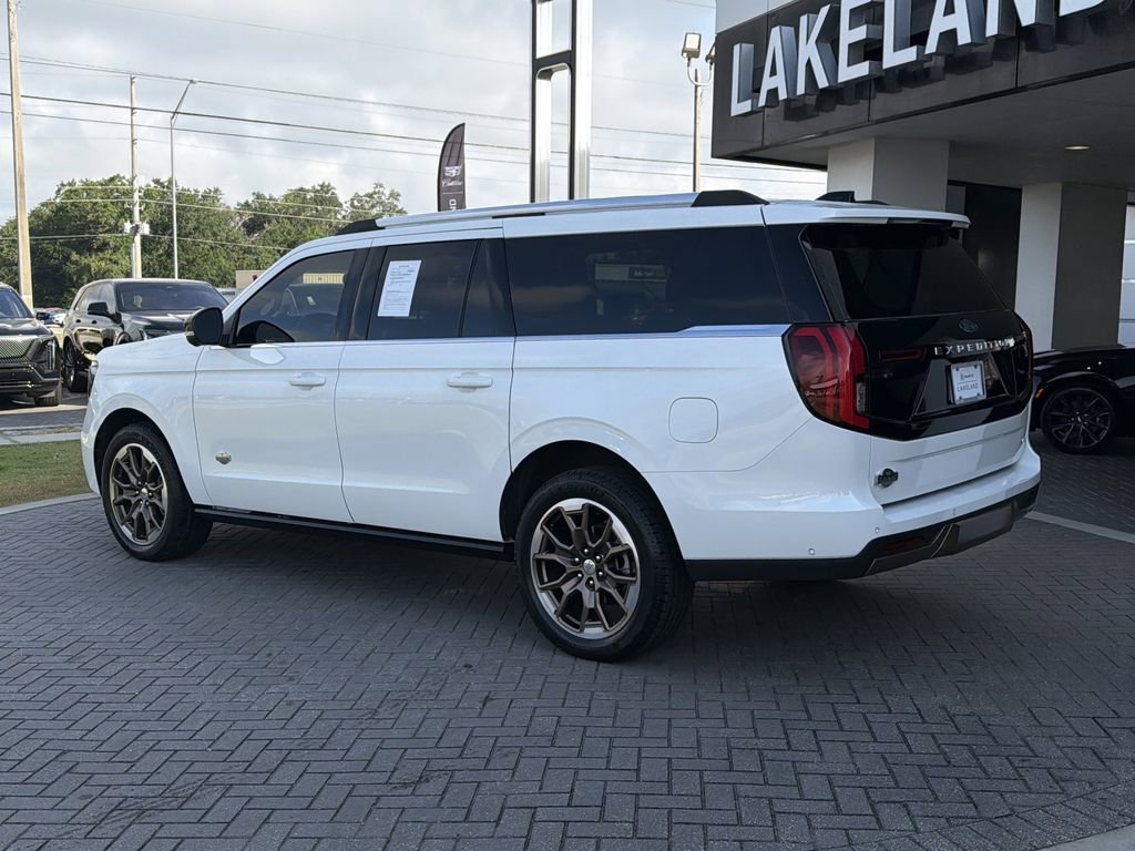 Used 2025 White Ford King Ranch MAX image 4