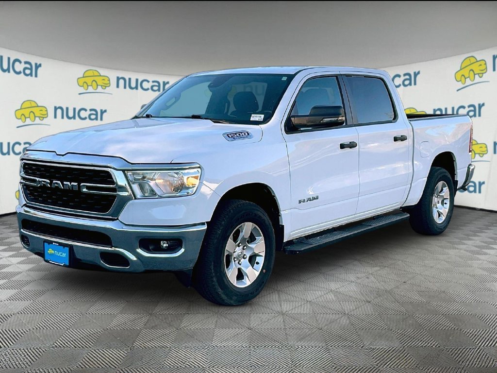 Used 2023 Bright White Clearcoat Ram Big Horn/Lone Star image 3
