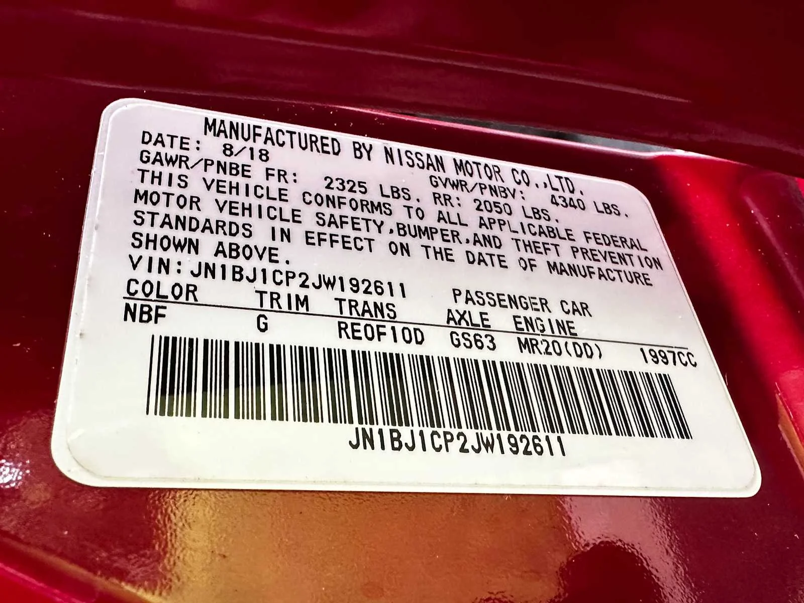 Used 2018  Nissan SV image 20