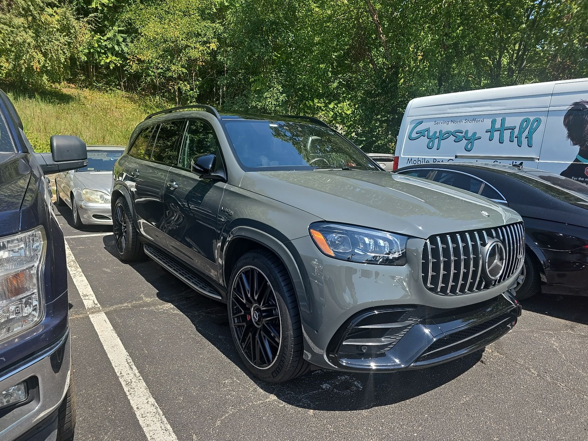 Used 2025 Gray Mercedes-Benz GLS 63 AMG® image 2