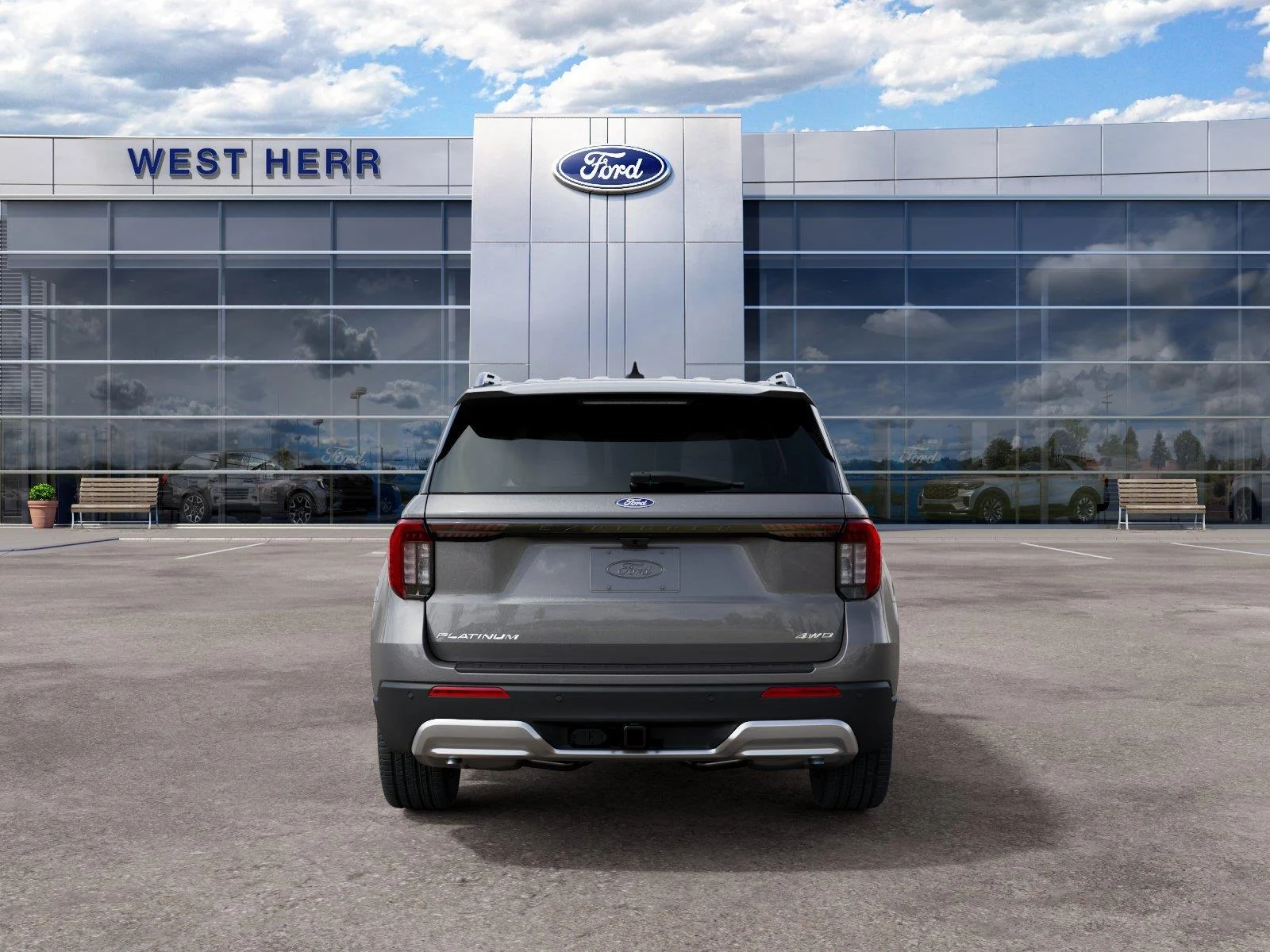 New 2027 Carbonized Gray Metallic Ford Platinum™ image 5