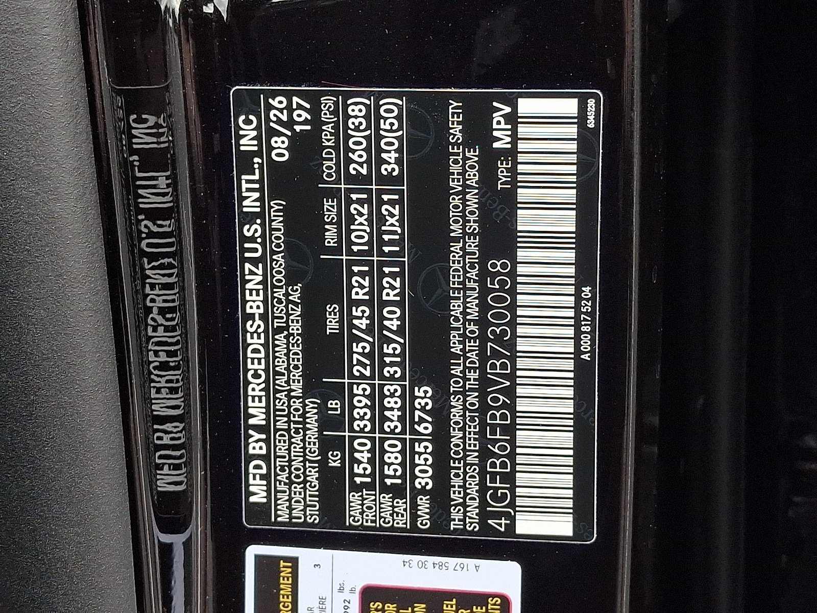 New 2027 Obsidian Black Metallic Mercedes-Benz GLE 450 image 21