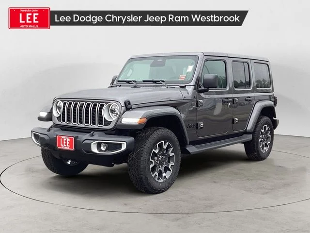 New 2026 Crystal Metallic Jeep 4-DOOR SAHARA image 1