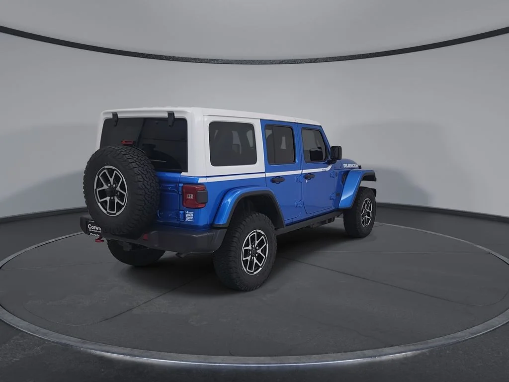 New 2026 Hydro Blue Pearl-Coat Exterior Paint Jeep Rubicon image 14