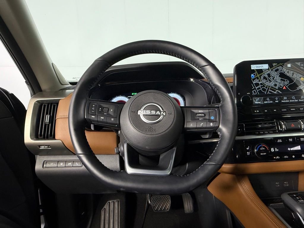 Certified Used 2025 Black Nissan Platinum image 16