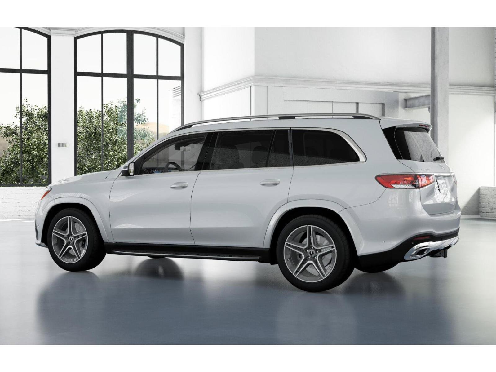 New 2026 MANUFAKTUR Moonlight White Metallic Mercedes-Benz GLS 450 image 45