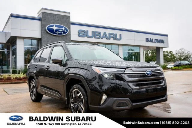 New 2026 Crystal Black Silica Subaru Limited image 1
