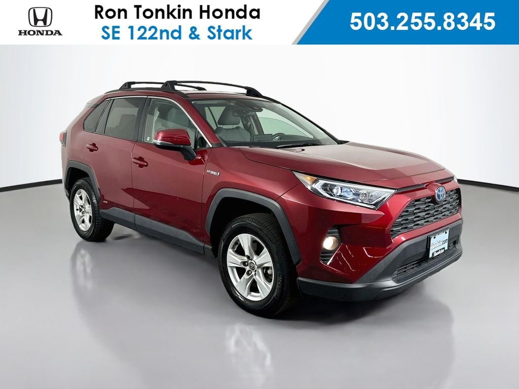 Used 2021 Pearl Toyota XLE image 1